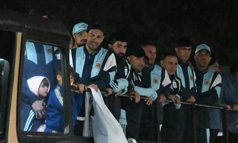 Argentina players arrive in Buenos Aires after the World Cup final, Buenos Aires, Argentina on July 20, 2026. — Reuters Argentina players arrive in Buenos Aires after the World Cup final, Buenos Aires, Argentina on July 20, 2026. — Reuters