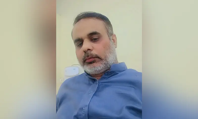 Nadra Assistant Director Fayyaz Janjhi — Photo provided by family Nadra Assistant Director Fayyaz Janjhi — Photo provided by family