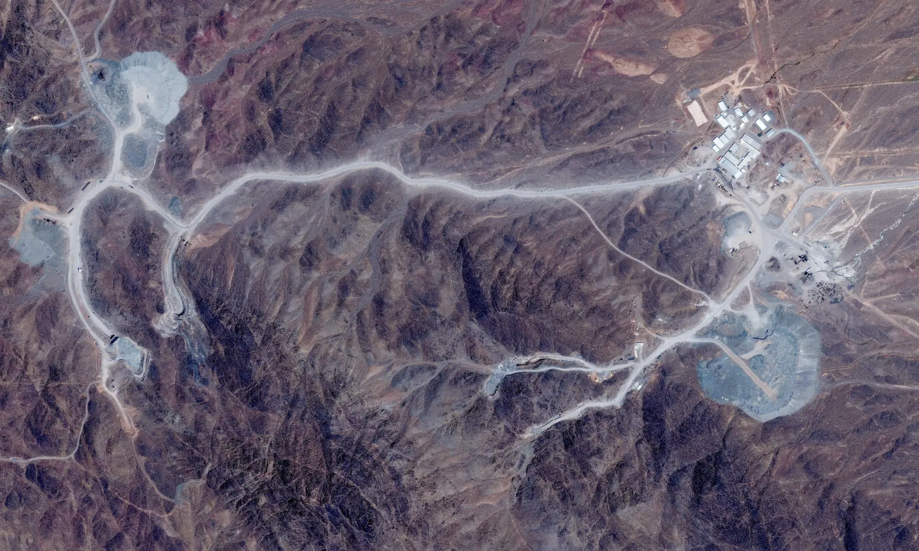 A satellite view shows tunnel entrances at Pickaxe Mountain, of the Natanz nuclear facility, near Natanz, Iran, on June 30, 2026. — Vantor via Reuters/File A satellite view shows tunnel entrances at Pickaxe Mountain, of the Natanz nuclear facility, near Natanz, Iran, on June 30, 2026. — Vantor via Reuters/File