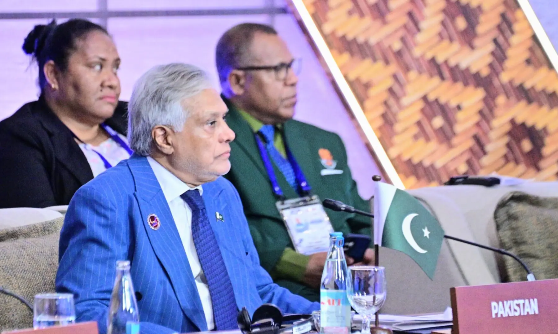 Deputy Prime Minister and Foreign Minister Ishaq Dar addresses the 33rd Ministerial Meeting of the Asean Regional Forum (ARF) in Manila, the Philippines on July 23. — X/ForeignOfficePk Deputy Prime Minister and Foreign Minister Ishaq Dar addresses the 33rd Ministerial Meeting of the Asean Regional Forum (ARF) in Manila, the Philippines on July 23. — X/ForeignOfficePk