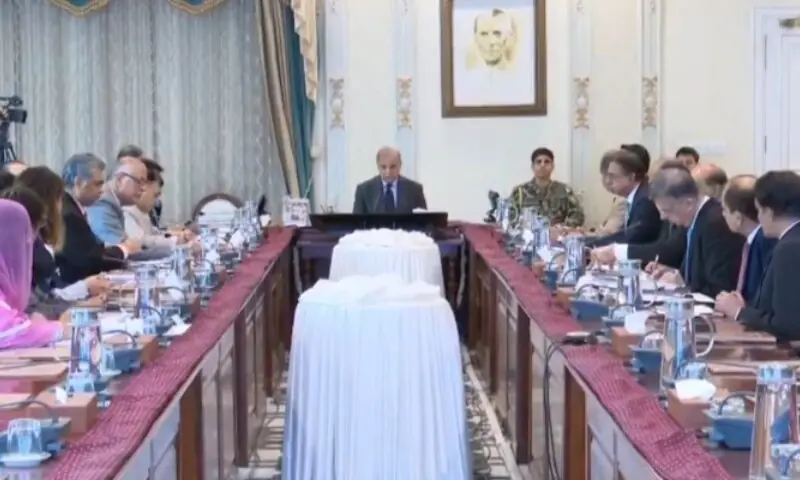 Prime Minister Muhammad Shehbaz Sharif chairs a meeting on population welfare in Islamabad, on Thursday, June 23. —Screengrab via @PakPMO/X Prime Minister Muhammad Shehbaz Sharif chairs a meeting on population welfare in Islamabad, on Thursday, June 23. —Screengrab via @PakPMO/X