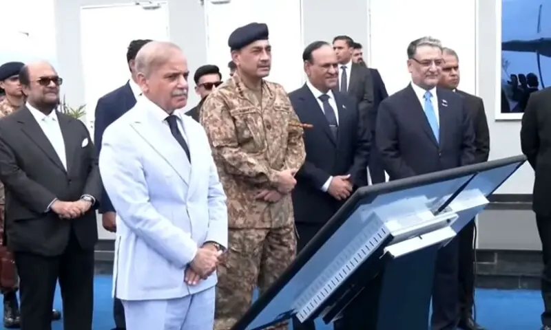 Prime Minister Shehbaz Sharif and Chief of Army Staff and Chief of Defence Forces, Field Marshal Asim Munir jointly inaugurate Sky47 Karakorum-01 Data Centre in Islamabad on July 24, 2026. —Radio Pakistan Prime Minister Shehbaz Sharif and Chief of Army Staff and Chief of Defence Forces, Field Marshal Asim Munir jointly inaugurate Sky47 Karakorum-01 Data Centre in Islamabad on July 24, 2026. —Radio Pakistan