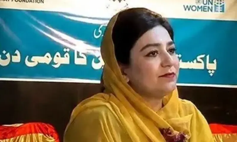 Saira Atta commissioner of Lasbela division. &mdash;balochistanpulseofficial/X