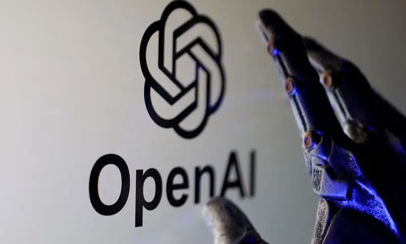 The OpenAI logo is seen in this illustration from February 8, 2025. &mdash; Reuters/File