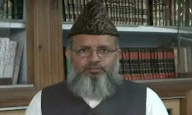 Allama Dr Raghib Naeemi, chairman of the Council of Islamic Ideology (CII), speaks to DawnNews in November 2024.&mdash; DawnNewsTV/File