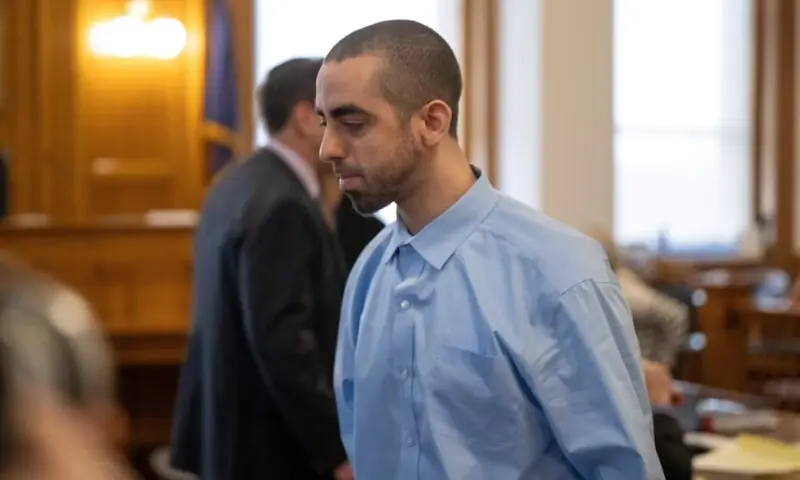 Hadi Matar arrives for his trial on charges of second-degree attempted murder and second-degree assault dating to an attack on Satanic Verses author Salman Rushdie, at Chautauqua County Court in Mayville, New York, US on February 11, 2025. — Reuters/File Hadi Matar arrives for his trial on charges of second-degree attempted murder and second-degree assault dating to an attack on Satanic Verses author Salman Rushdie, at Chautauqua County Court in Mayville, New York, US on February 11, 2025. — Reuters/File