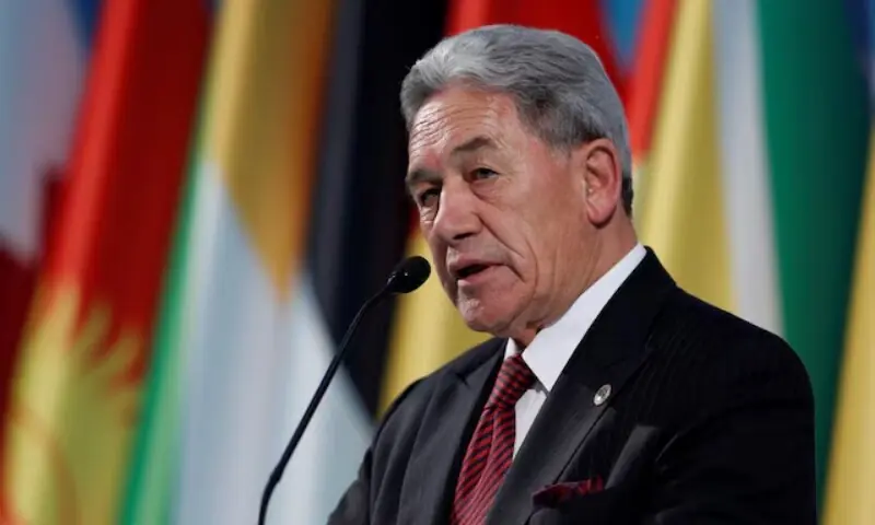 New Zealand's Foreign Minister Winston Peters speaks during a news conference after he attended an emergency meeting of the Organisation of Islamic Cooperation (OIC) in Istanbul, Turkey, March 22, 2019. — Reuters/File New Zealand's Foreign Minister Winston Peters speaks during a news conference after he attended an emergency meeting of the Organisation of Islamic Cooperation (OIC) in Istanbul, Turkey, March 22, 2019. — Reuters/File