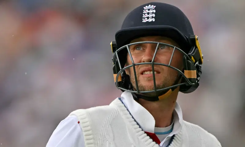 England's Joe Root looks to the sky as rain stops play on the second day of the second cricket Test match between England and New Zealand at The Oval in London on June 18, 2026. — AFP England's Joe Root looks to the sky as rain stops play on the second day of the second cricket Test match between England and New Zealand at The Oval in London on June 18, 2026. — AFP