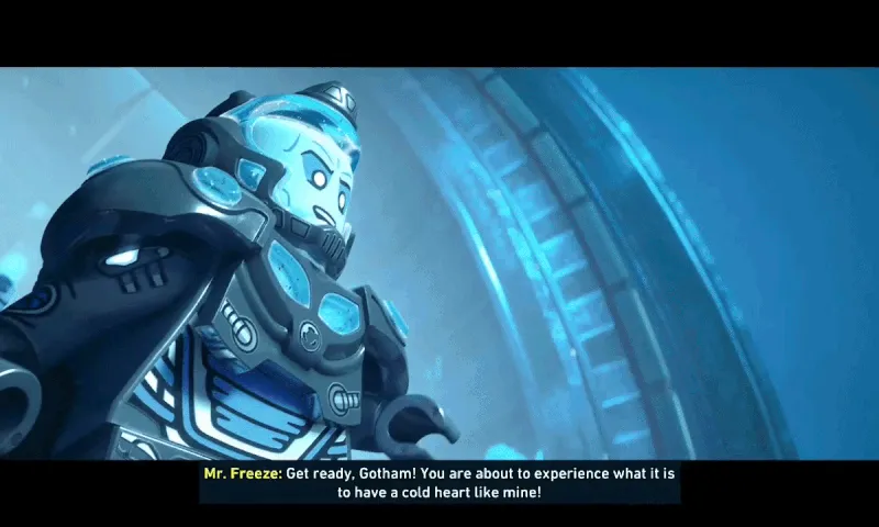 Mr Freeze is one very cool guy …. with a not-so-cool Arnold Schwarzenegger impression. — GIF by author