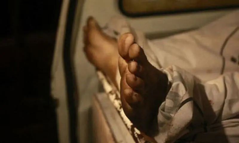 The file photo, used for representation, shows feet of a body. — Reuters/File The file photo, used for representation, shows feet of a body. — Reuters/File