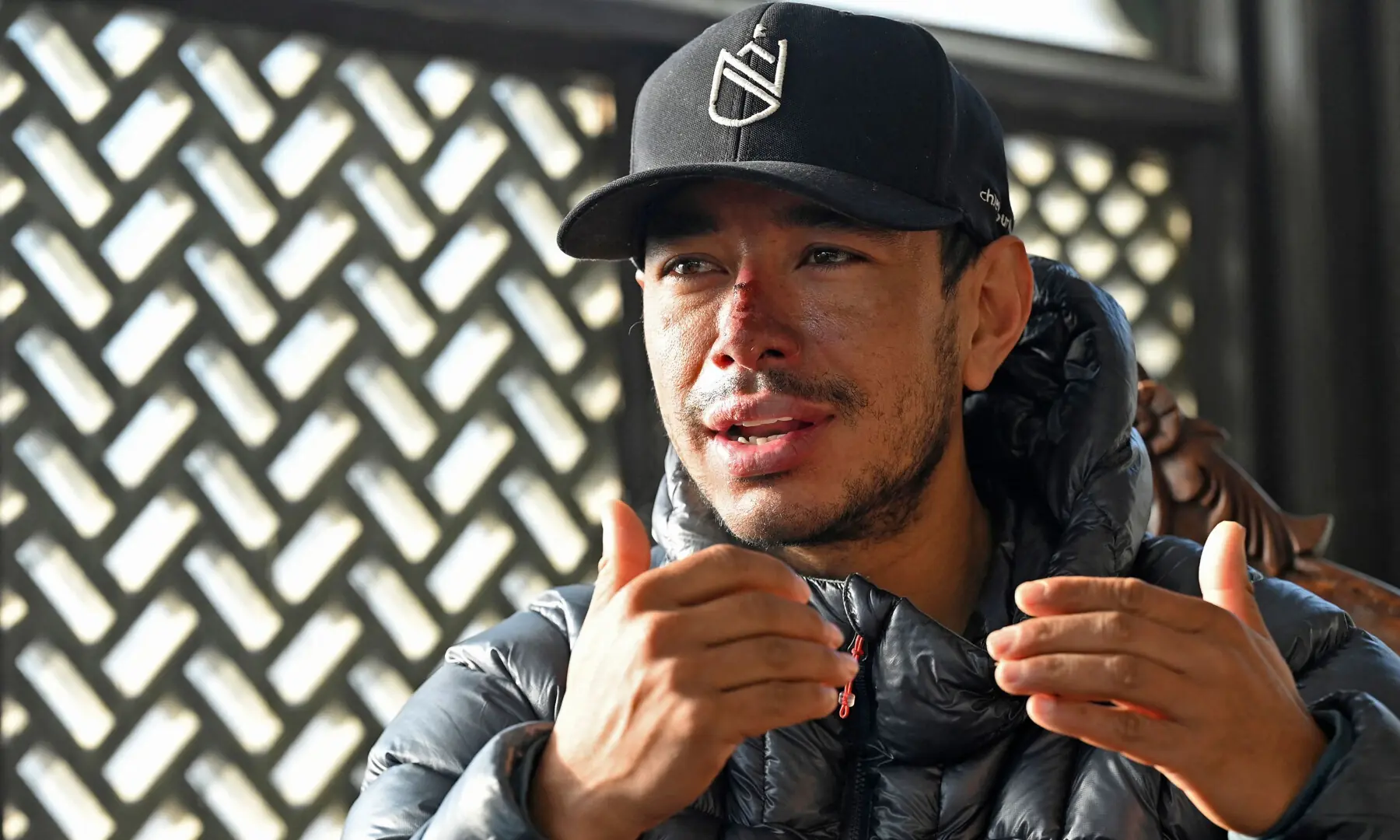 In this picture taken on January 21, 2021, Nepali mountaineer Nirmal Purja speaks during an interview with AFP in Skardu, a city district of Gilgit-Baltistan. — AFP In this picture taken on January 21, 2021, Nepali mountaineer Nirmal Purja speaks during an interview with AFP in Skardu, a city district of Gilgit-Baltistan. — AFP