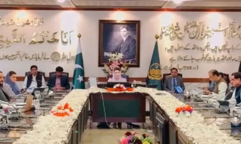 In this file photo from May 2025, Punjab Chief Minister Maryam Nawaz chairs a meeting of the provincial cabinet. — Photo courtesy Government of Punjab/X In this file photo from May 2025, Punjab Chief Minister Maryam Nawaz chairs a meeting of the provincial cabinet. — Photo courtesy Government of Punjab/X
