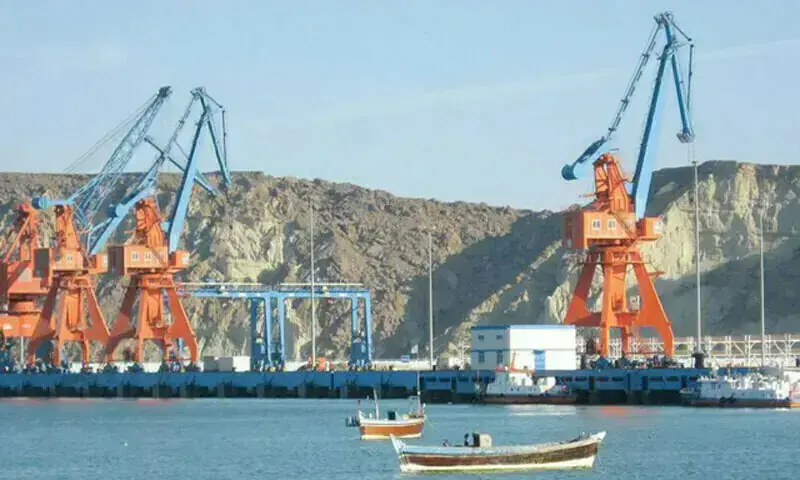 A file photo of Gwadar Port. — AFP/File A file photo of Gwadar Port. — AFP/File