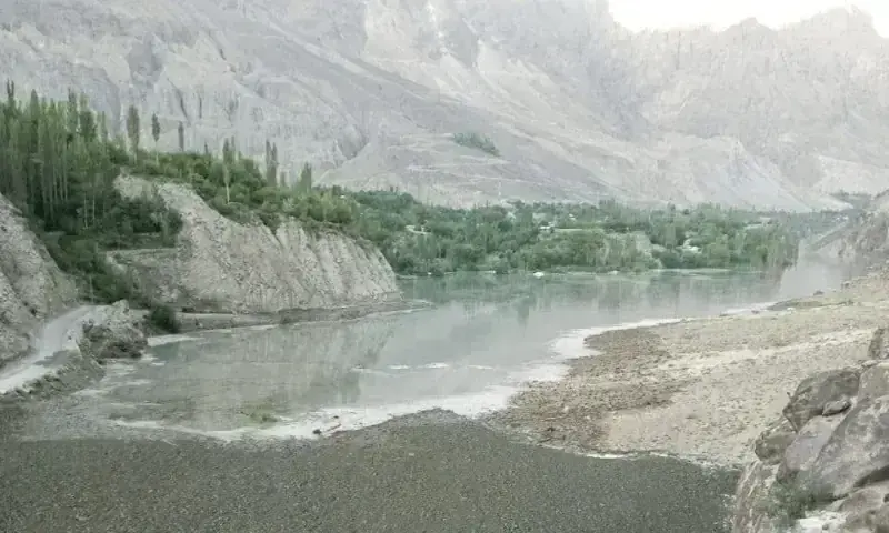 This picture shows a a glacier burst in Gilgit-Baltistan’s Ghizer district blocking the Ghizer River, Aug 22, 2025. — Photo via Jamil Nagri/File This picture shows a a glacier burst in Gilgit-Baltistan’s Ghizer district blocking the Ghizer River, Aug 22, 2025. — Photo via Jamil Nagri/File