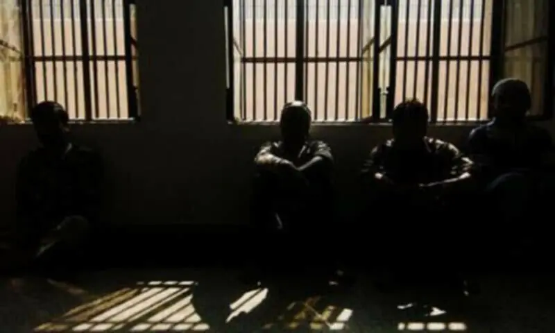 Undated image shows inmates inside of a prison cell.— AFP/File Undated image shows inmates inside of a prison cell.— AFP/File