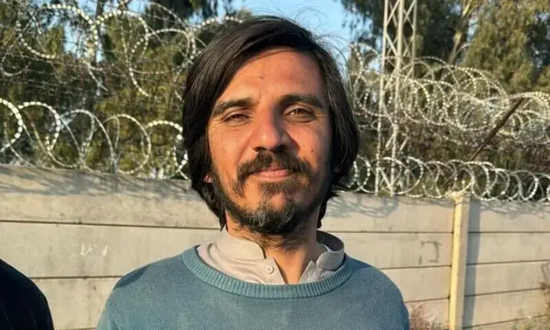 In this file photo, journalist Asad Ali Toor is pictured after his release from Adiala Jail. — Photo courtesy Umer Mehtab/File In this file photo, journalist Asad Ali Toor is pictured after his release from Adiala Jail. — Photo courtesy Umer Mehtab/File