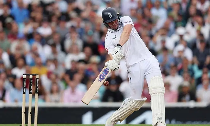 England's Dan Lawrence in action in the third Test match against Sri Lanka at The Oval in London, the UK on September 8, 2024. — Reuters/File England's Dan Lawrence in action in the third Test match against Sri Lanka at The Oval in London, the UK on September 8, 2024. — Reuters/File