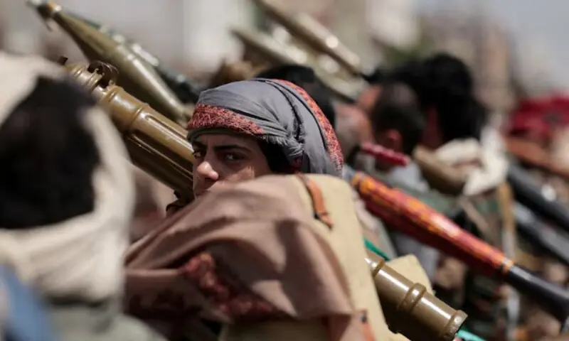 A Houthi follower looks on, during a pro-Iran demonstration, as the U.S.-Israel conflict with Iran continues, in Sanaa, Yemen April 6, 2026. —Reuters/File A Houthi follower looks on, during a pro-Iran demonstration, as the U.S.-Israel conflict with Iran continues, in Sanaa, Yemen April 6, 2026. —Reuters/File