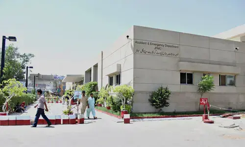 Jinnah Postgraduate Medical Centre Karachi. &mdash;Dawn/File