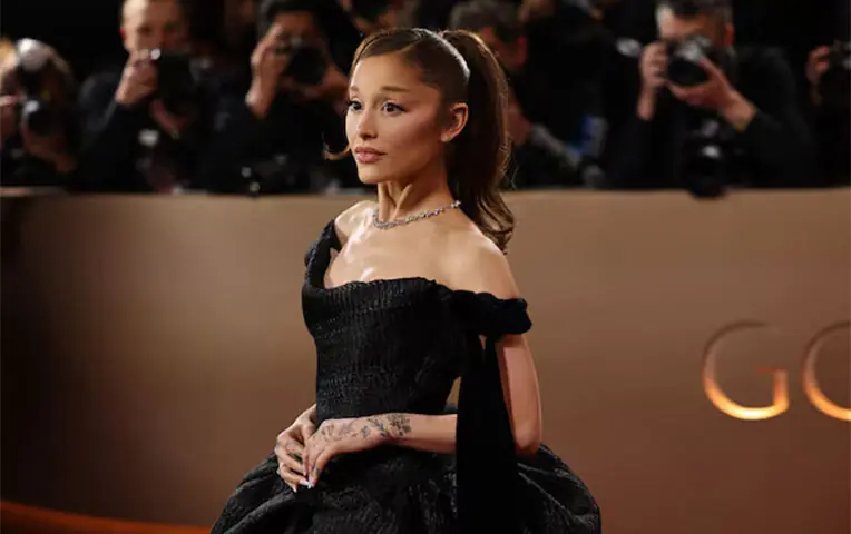 Ariana Grande at the 83rd Annual Golden Globes in Beverly Hills, California | Reuters