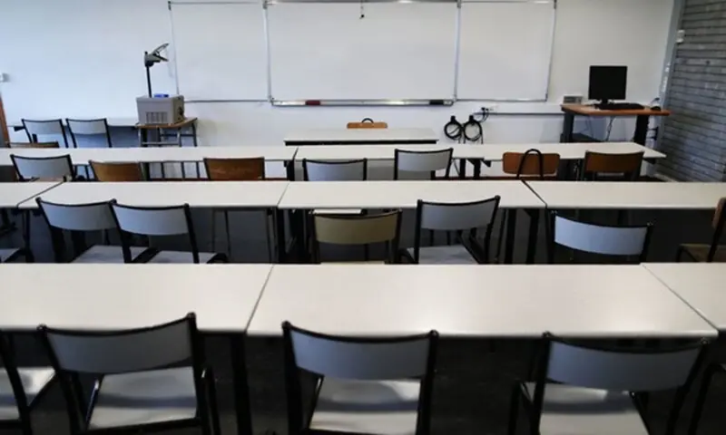 Undated image shows an empty classroom. — AFP/File Undated image shows an empty classroom. — AFP/File