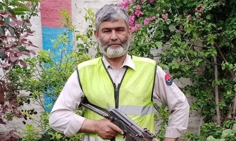 Police Constable Saifullah Khan. &mdash; Photo via author