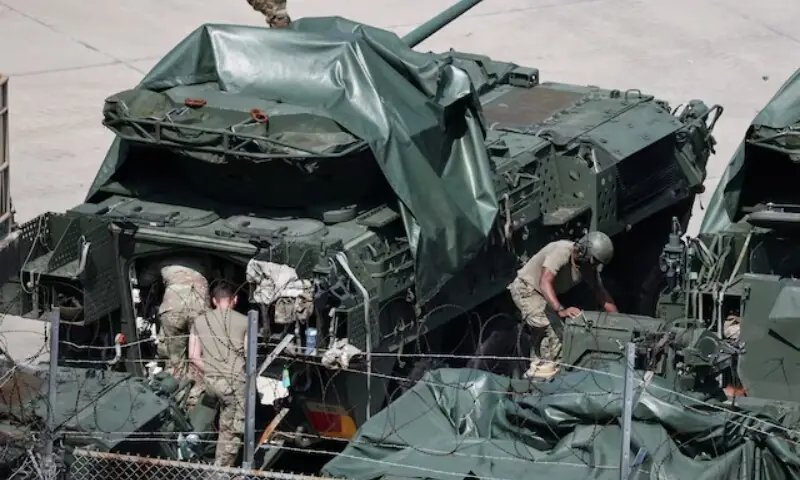 US Army soldiers work on their armed vehicles at a U.S. army base near the demilitarized zone separating two Koreas, in Dongducheon, South Korea, August 18, 2026. —Reuters/File US Army soldiers work on their armed vehicles at a U.S. army base near the demilitarized zone separating two Koreas, in Dongducheon, South Korea, August 18, 2026. —Reuters/File