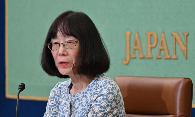 Japanese Judge Tomoko Akane, President of the International Criminal Court (ICC), delivers a speech during a press conference at the Japan National Press Club in Tokyo on June 14, 2024. —AFP/File Japanese Judge Tomoko Akane, President of the International Criminal Court (ICC), delivers a speech during a press conference at the Japan National Press Club in Tokyo on June 14, 2024. —AFP/File