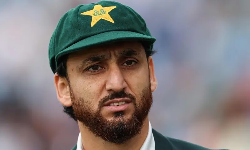 Pakistan&rsquo;s Salman Ali Agha reacts after the toss on the opening day of the first test match between England and Pakistan at Headingley cricket ground in Leeds, northern England on August 19, 2026. &mdash;AFP