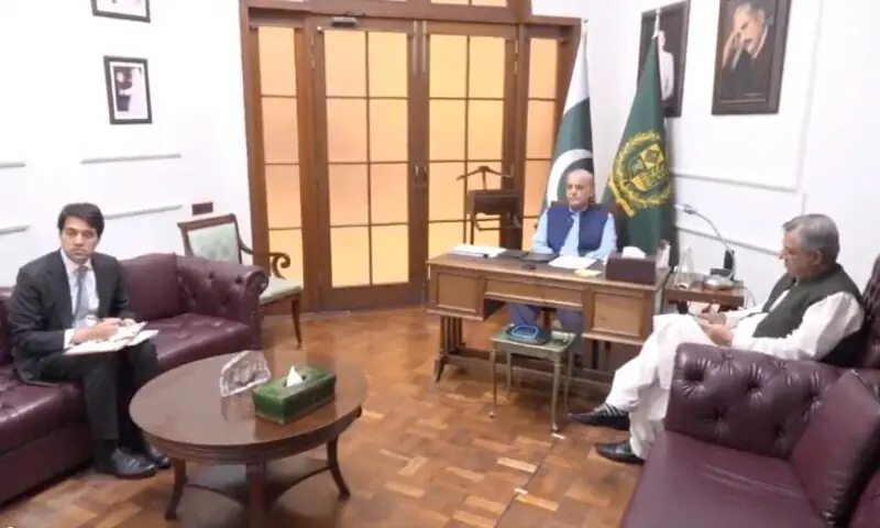 Prime Minister Shehbaz Sharif chairs a meeting on August 21, 2026. — @PakPMO/X Prime Minister Shehbaz Sharif chairs a meeting on August 21, 2026. — @PakPMO/X