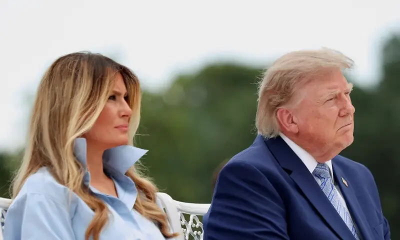 US. President Donald Trump and first lady Melania Trump participate in a Fostering the Future announcement in the Rose Garden of the White House in Washington, DC, August 20, 2026. --Reuters/File US. President Donald Trump and first lady Melania Trump participate in a Fostering the Future announcement in the Rose Garden of the White House in Washington, DC, August 20, 2026. --Reuters/File