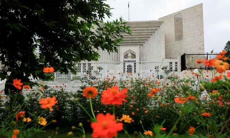 The Supreme Court building, after the court ordered authorities to move jailed former prime minister Imran Khan to a hospital in Islamabad on August 20, 2026. &mdash; Reuters/File