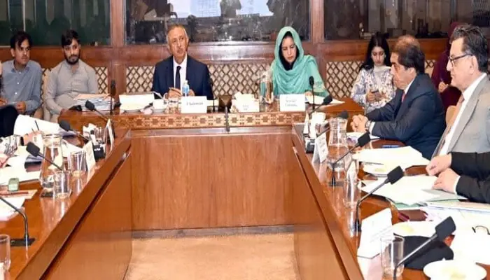 Chairman Senate Standing Committee on Railways Senator Shahadat Awan presides over a meeting of the committee at Parliament House on August 24, 2026. — Facebook@Pakistansenate Chairman Senate Standing Committee on Railways Senator Shahadat Awan presides over a meeting of the committee at Parliament House on August 24, 2026. — Facebook@Pakistansenate
