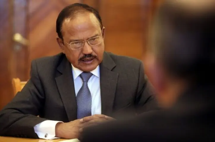 India's National Security Advisor Ajit Doval speaks during a meeting with Russian Foreign Minister Sergei Lavrov in Moscow, Russia May 10, 2018. &mdash; Reuters/File