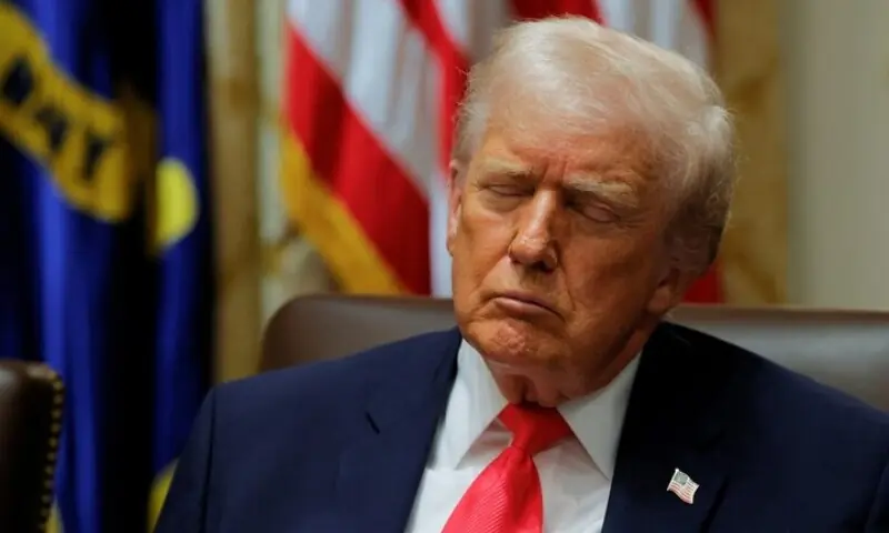 US President Donald Trump attends a cabinet meeting at the White House in Washington, DC, US, December 2, 2025. &mdash;Reuters/File