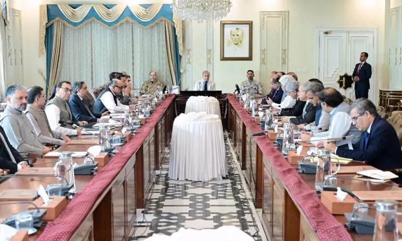 Prime Minister Shehbaz Sharif chairs a review meeting on Federal Board of Revenue (FBR) reforms on August 28, 2026. — PID Prime Minister Shehbaz Sharif chairs a review meeting on Federal Board of Revenue (FBR) reforms on August 28, 2026. — PID