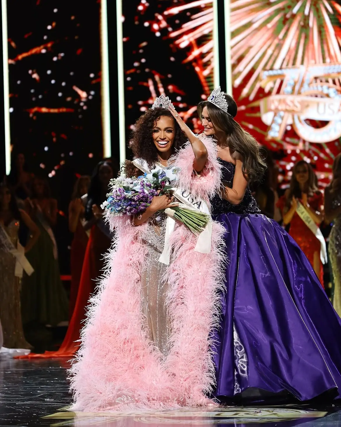 Justus Kelley is the first married woman to be crowned Miss USA Justus Kelley is the first married woman to be crowned Miss USA