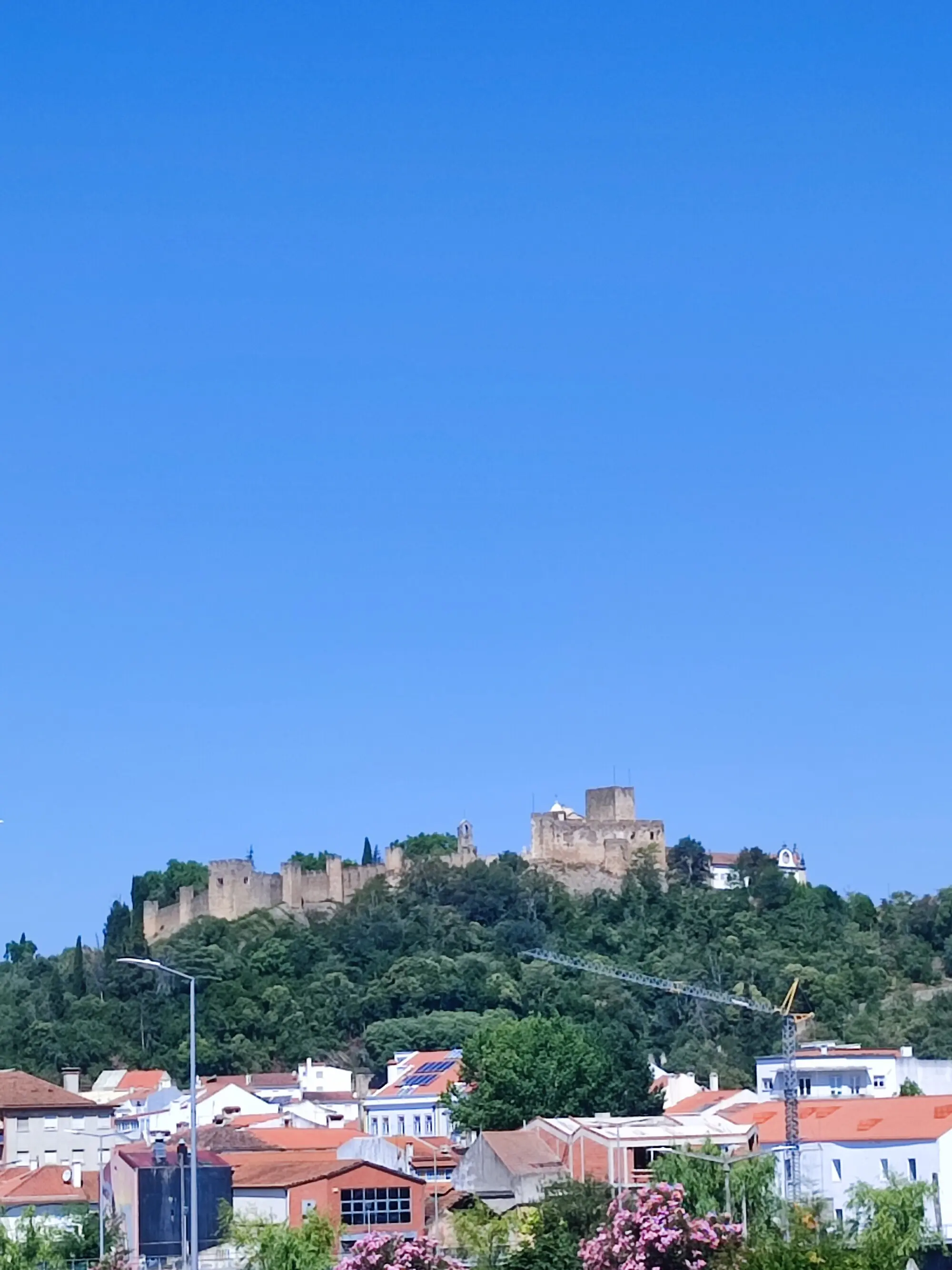 Tomar Fortress from afar