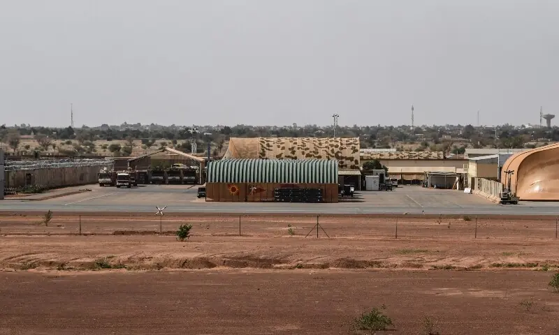 A general view of the Niamey 101 military base in Niamey, Niger on July 15, 2022. — AFP A general view of the Niamey 101 military base in Niamey, Niger on July 15, 2022. — AFP