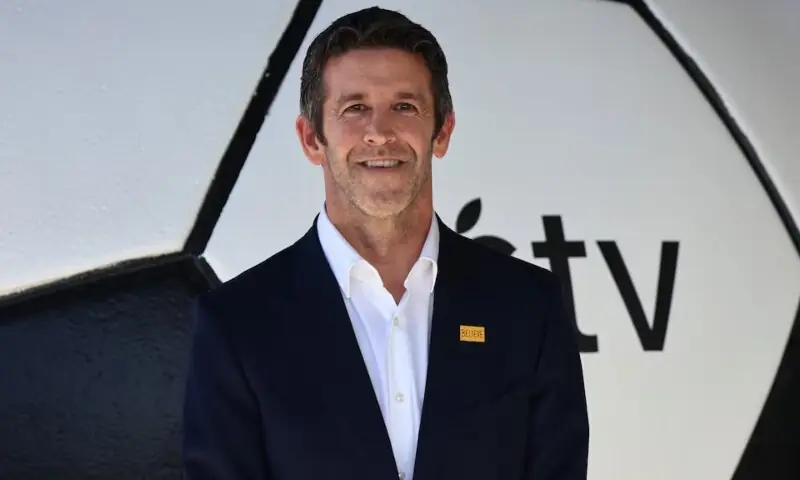 Apple's Senior Vice President Hardware Engineering John Ternus attends the premiere of season four of the Apple TV series "Ted Lasso" at the Academy Museum in Los Angeles, California, US, July 27, 2026. &mdash; Reuters
