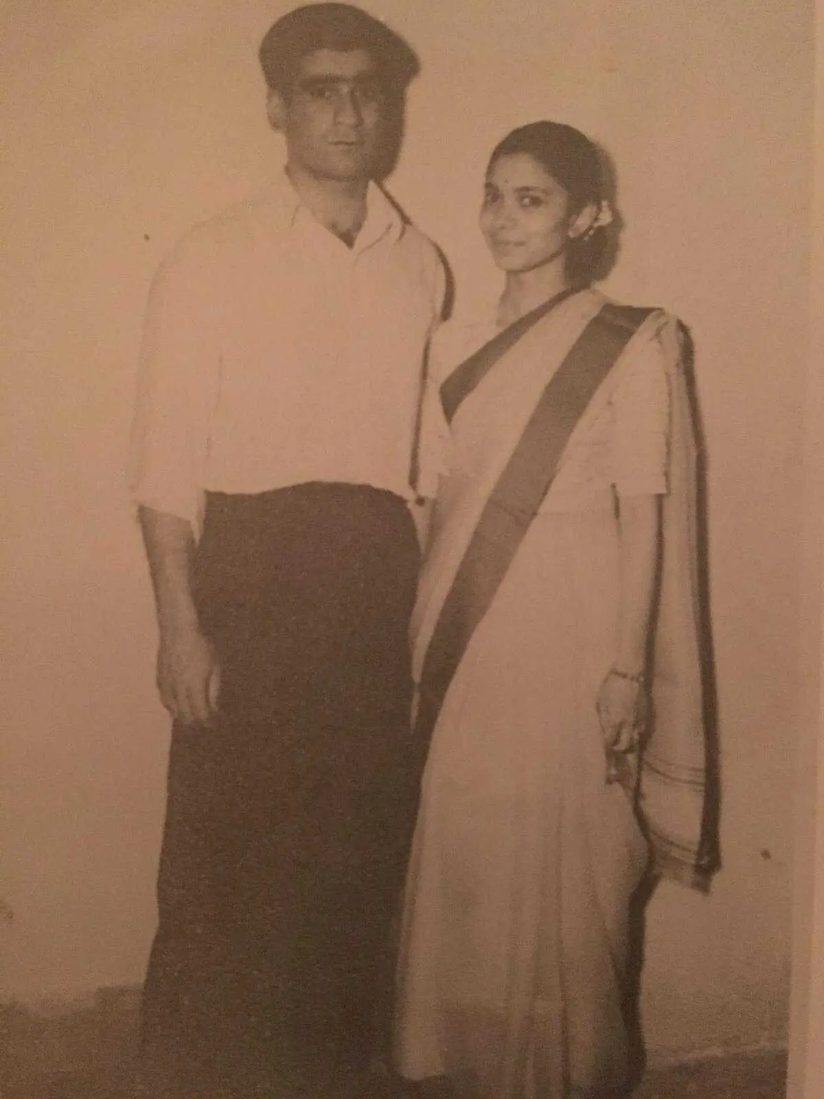 A young Indu Mitha with her husband Captain Aboobaker Osman Mitha afew years after they got married in 1951. Photo: Tehreema Mitha