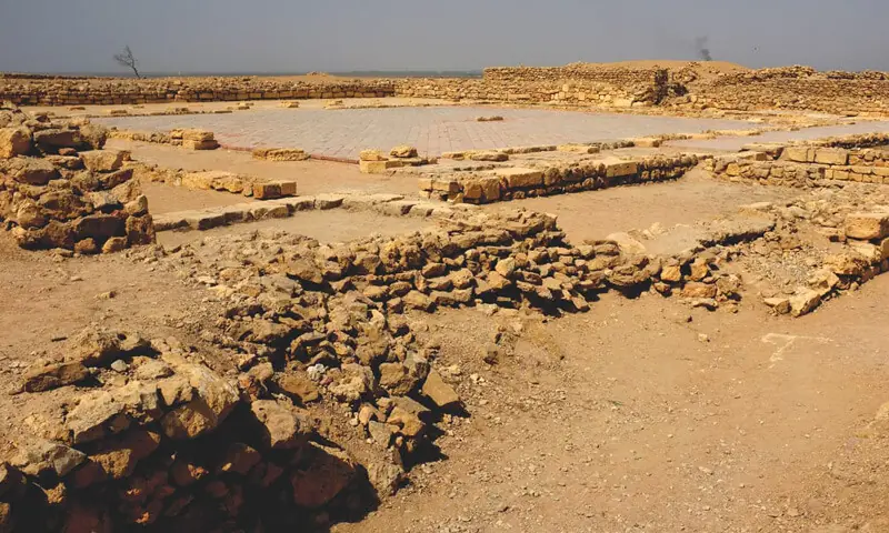 An 8th century mosque in Banbhore.—Malika Abbas/file An 8th century mosque in Banbhore.—Malika Abbas/file