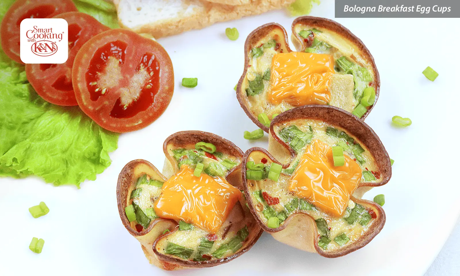 K&N's SmartCooking Recipes: Bologna Breakfast Egg Cups K&N's SmartCooking Recipes: Bologna Breakfast Egg Cups