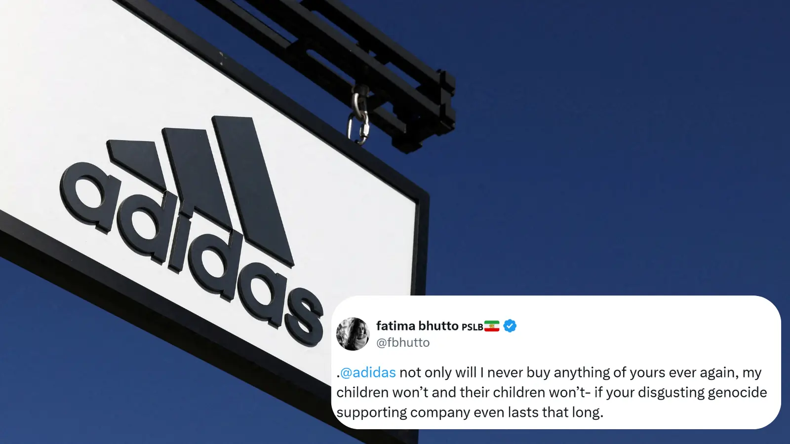 Adidas faces backlash after making Israeli soldier face of its Single Shoe Service campaign