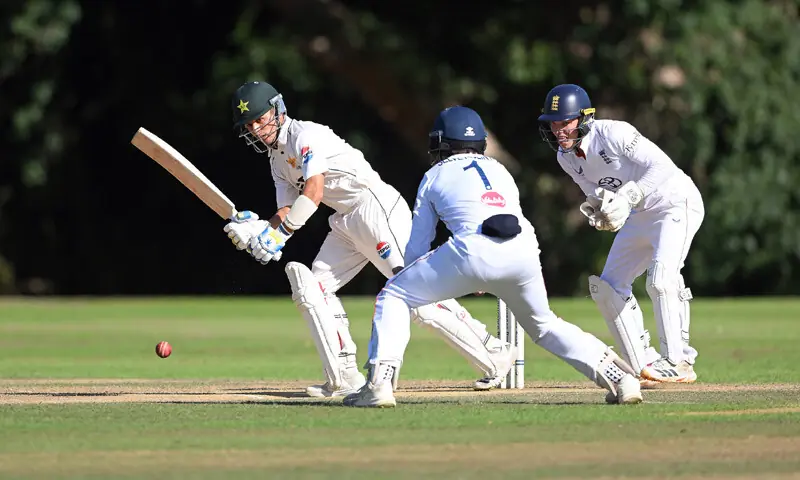 ARUNDEL (England): Players in action during the one-off Youth Test between Pakistan and England U-19 teams at the Arundel Castle Cricket Club Ground.&mdash;Courtesy PCB