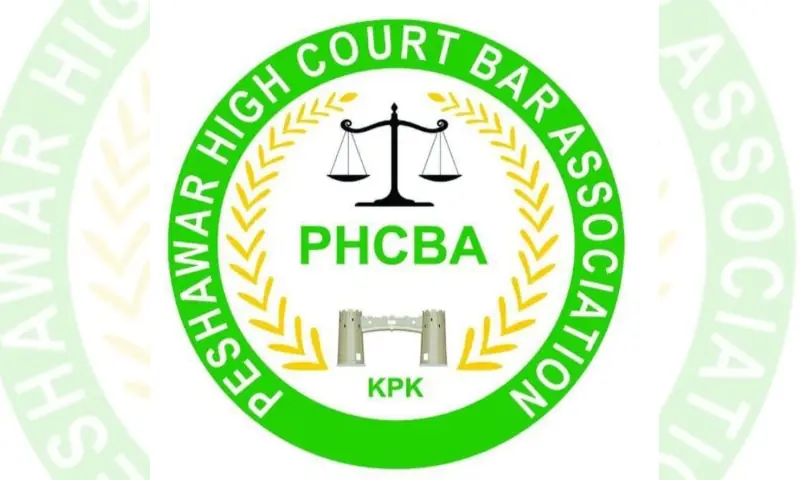 Logo of Peshawar High Court Bar Association. — phcbaofficial/Facebook Logo of Peshawar High Court Bar Association. — phcbaofficial/Facebook