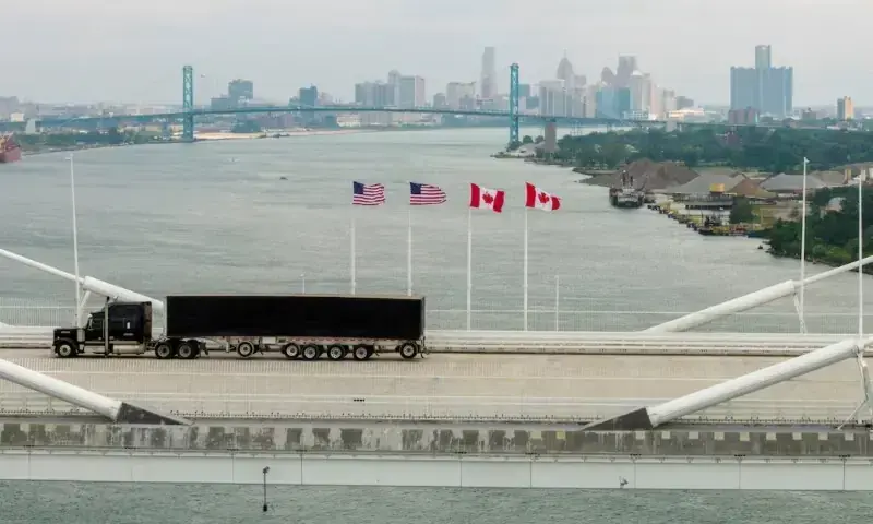 A drone view shows a vehicle crossing the $4.7 billion Gordie Howe International Bridge, connecting Windsor, Ontario and Detroit, Michigan, the day after it opened in Windsor, Ontario, Canada, July 28, 2026. —Reuters/File A drone view shows a vehicle crossing the $4.7 billion Gordie Howe International Bridge, connecting Windsor, Ontario and Detroit, Michigan, the day after it opened in Windsor, Ontario, Canada, July 28, 2026. —Reuters/File
