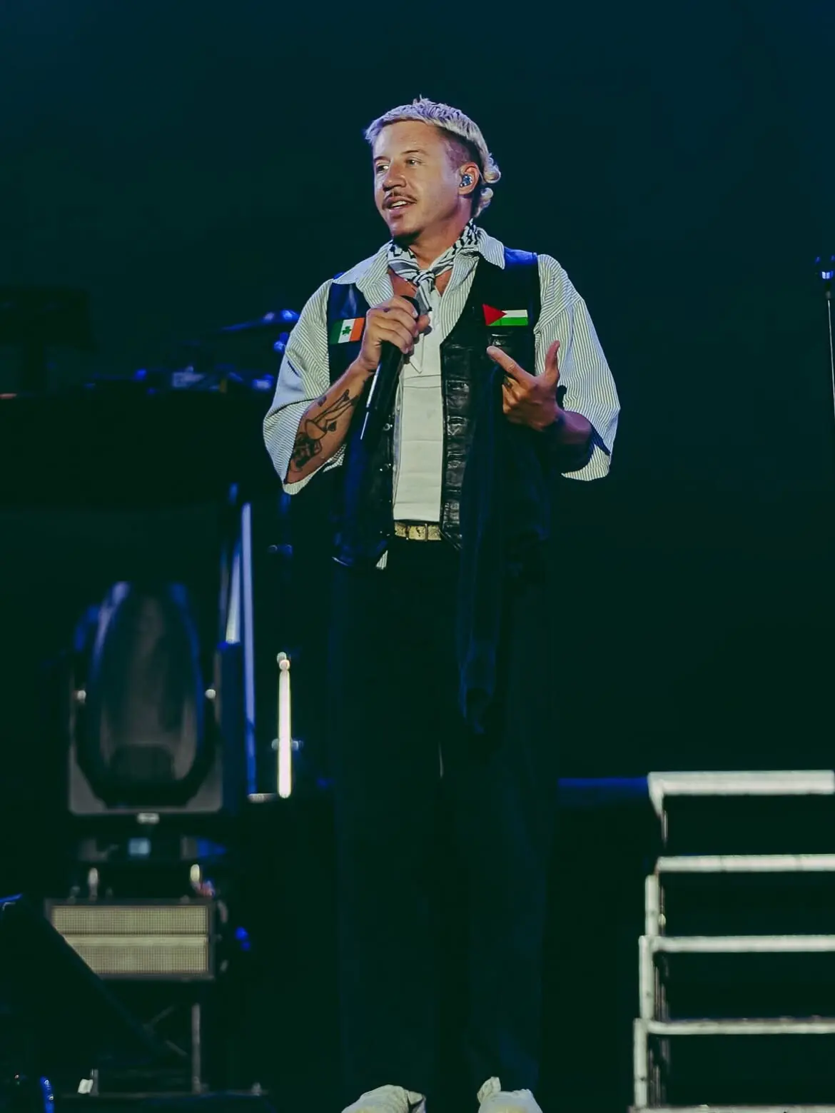 US rapper Macklemore responds to allegations of anti-semitism by repeating himself: 'Free Palestine'