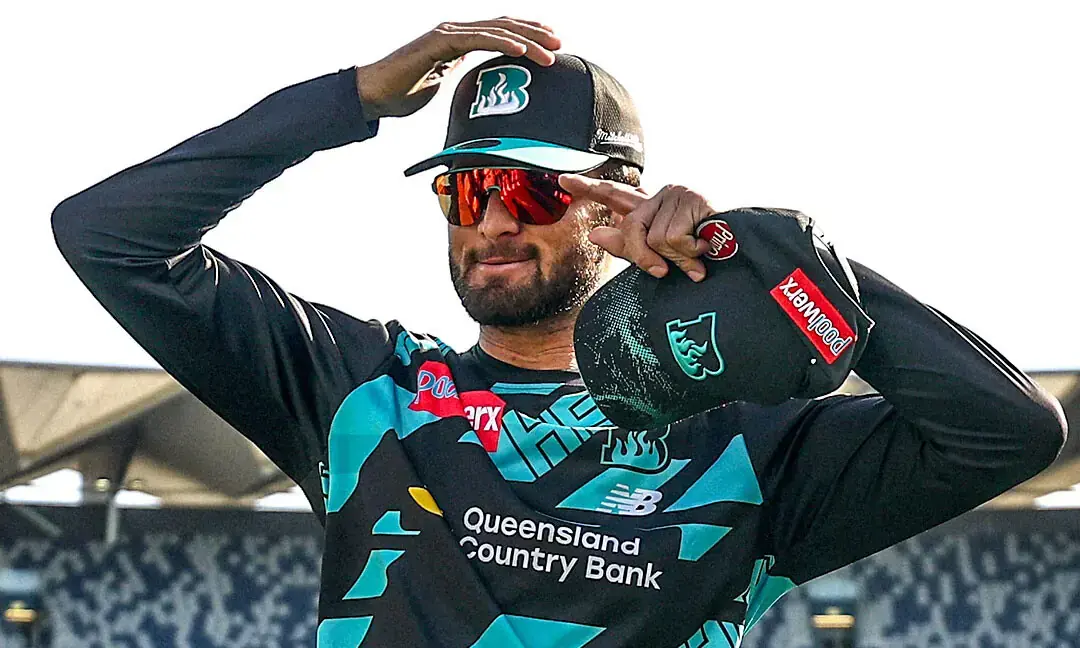 Shaheen Shah Afridi ahead of the Big Bash League match between Brisbane Heat and Melbourne Renegades at Kardinia Oval in Geelong on December 15, 2025.&mdash;Courtesy Brisbane Heat