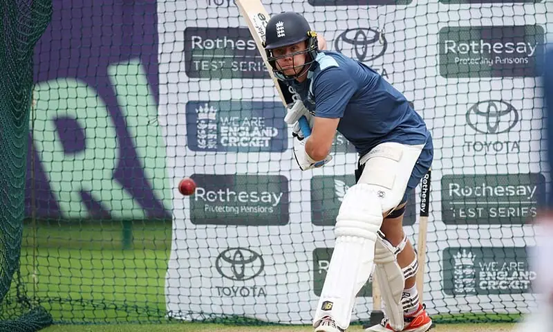 England’s Jamie Smith during practice ahead of the third Test match against England at Edgbaston, Birmingham, England on September 7, 2026. — Reuters